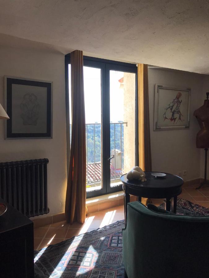 Appartement Derrière l'église à Saint-Paul-de-Vence Extérieur photo