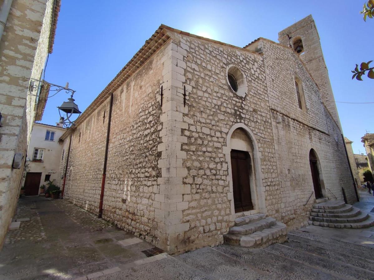 Appartement Derrière l'église à Saint-Paul-de-Vence Extérieur photo