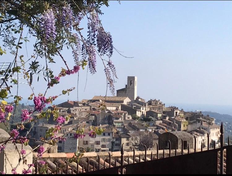 Appartement Derrière l'église à Saint-Paul-de-Vence Extérieur photo